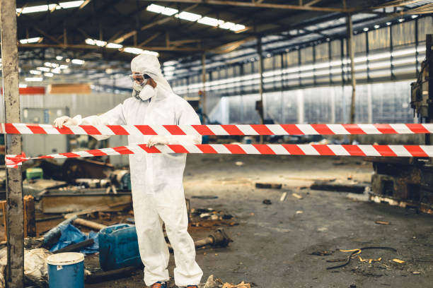 Professional Biohazard technician working in Estell Manor, NJ